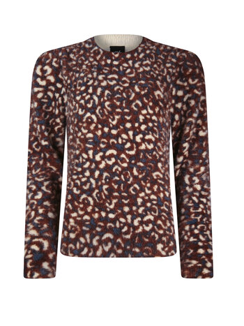 POOOLS FASHION Trui print chesnut/na