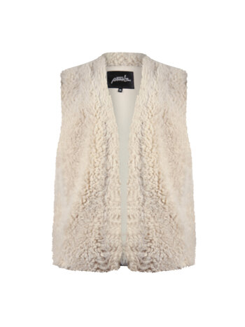 POOOLS FASHION Gilet fur pebble