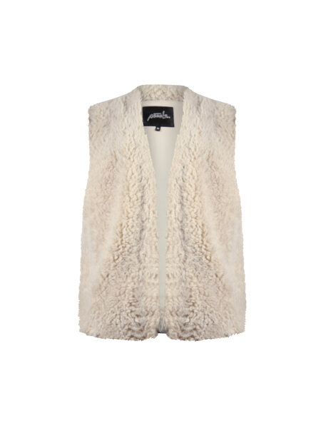 POOOLS FASHION Gilet fur pebble