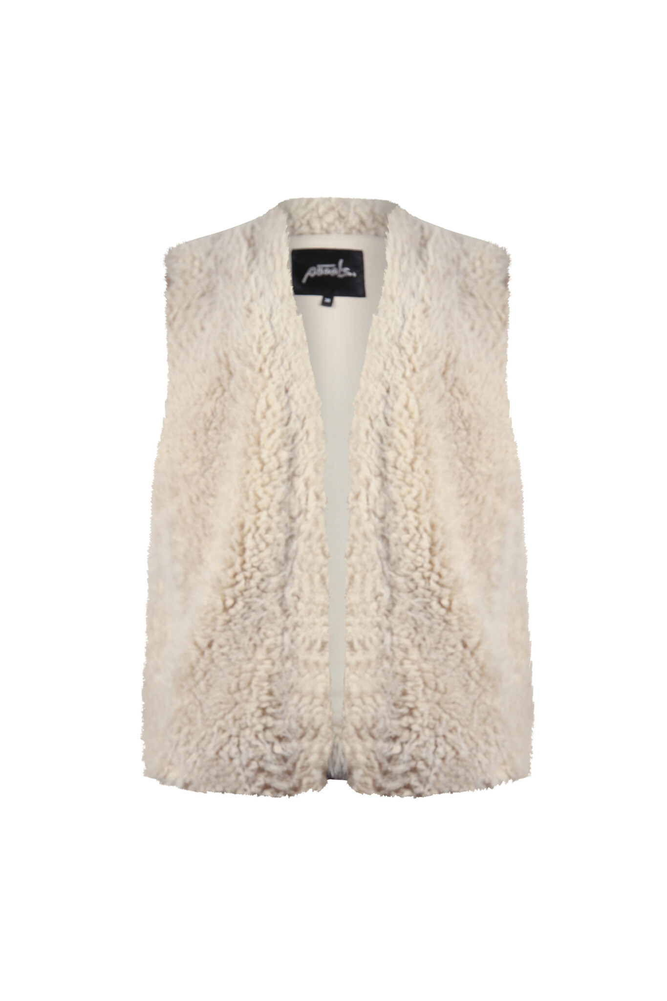 POOOLS FASHION Gilet fur pebble