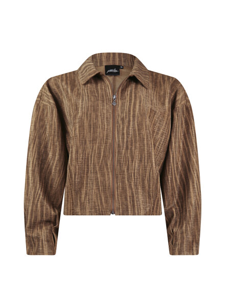 POOOLS FASHION Jacket 2 tone khaki