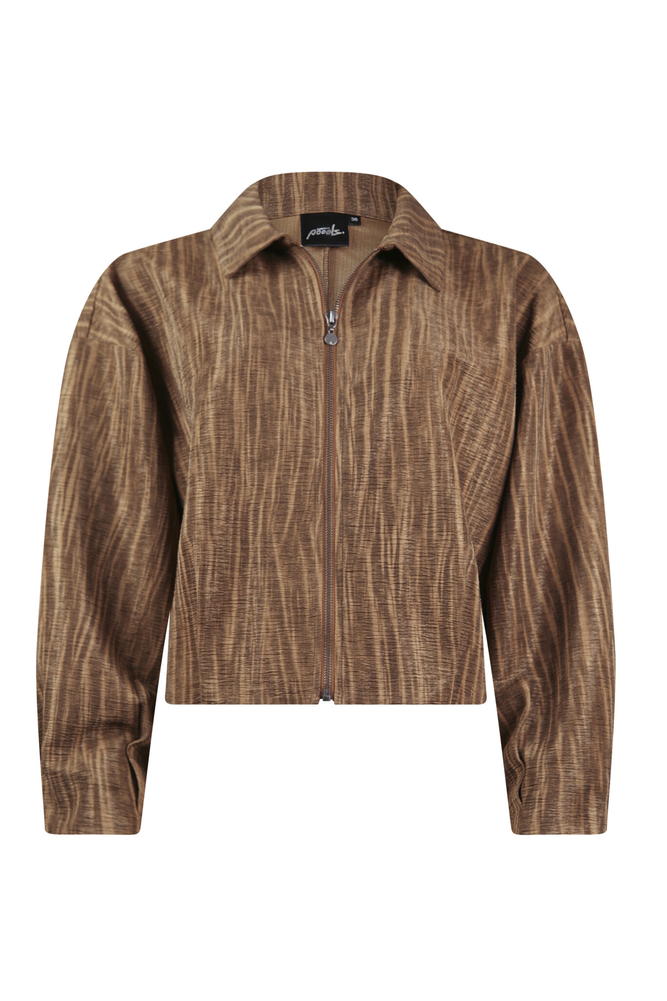 POOOLS FASHION Jacket 2 tone khaki