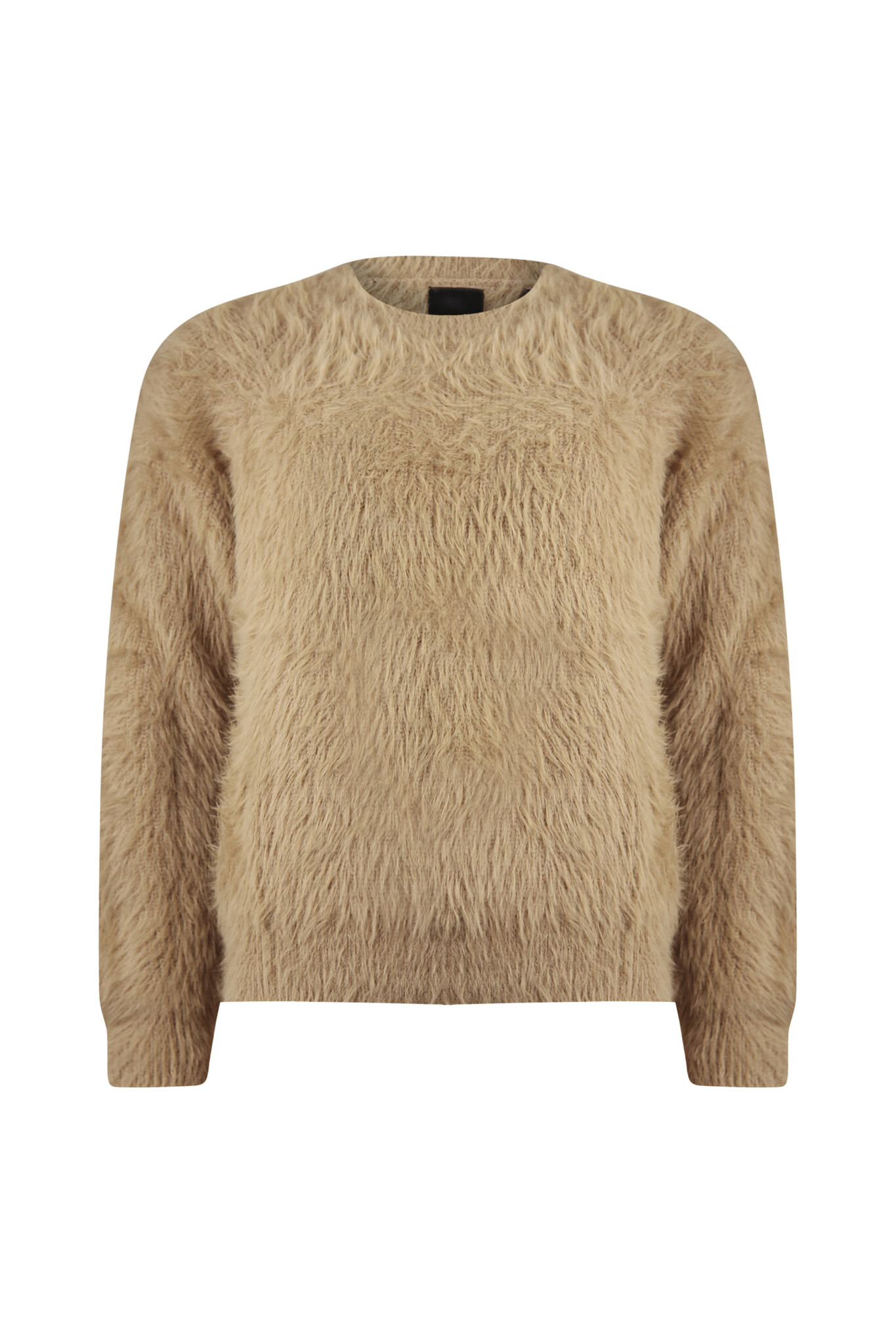POOOLS FASHION Pullover hairy olive