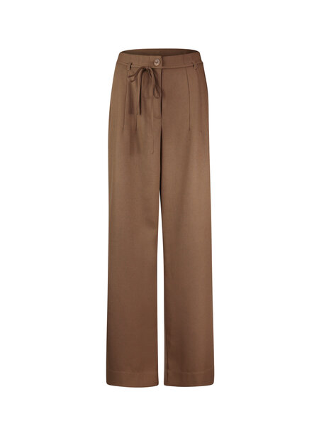 POOOLS FASHION Pant wide brown
