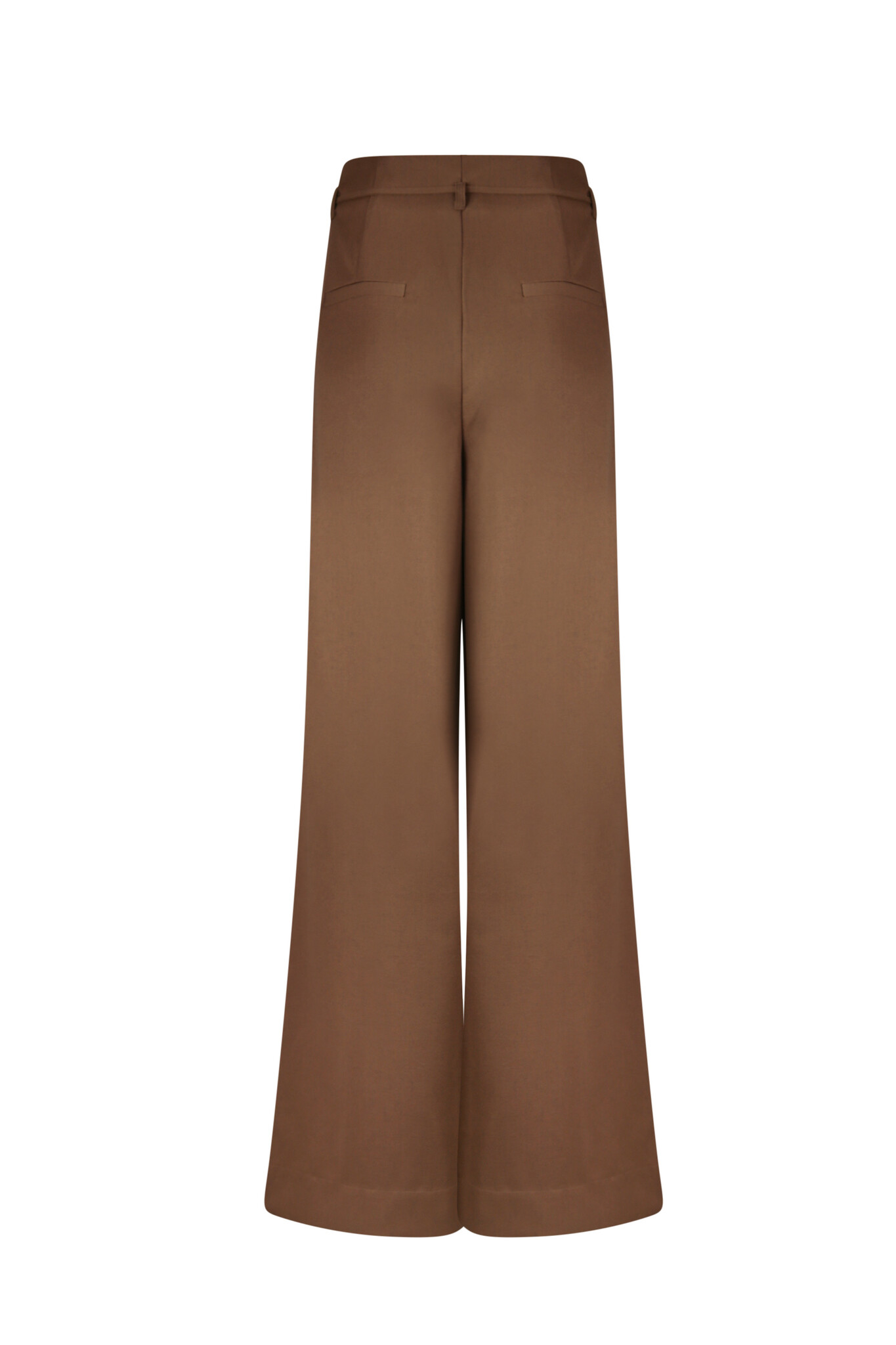 POOOLS FASHION Pant wide brown