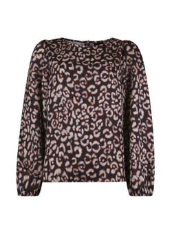 POOOLS FASHION Blouse print chesnut/na