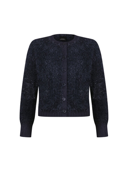 POOOLS FASHION Cardigan sparkling navy