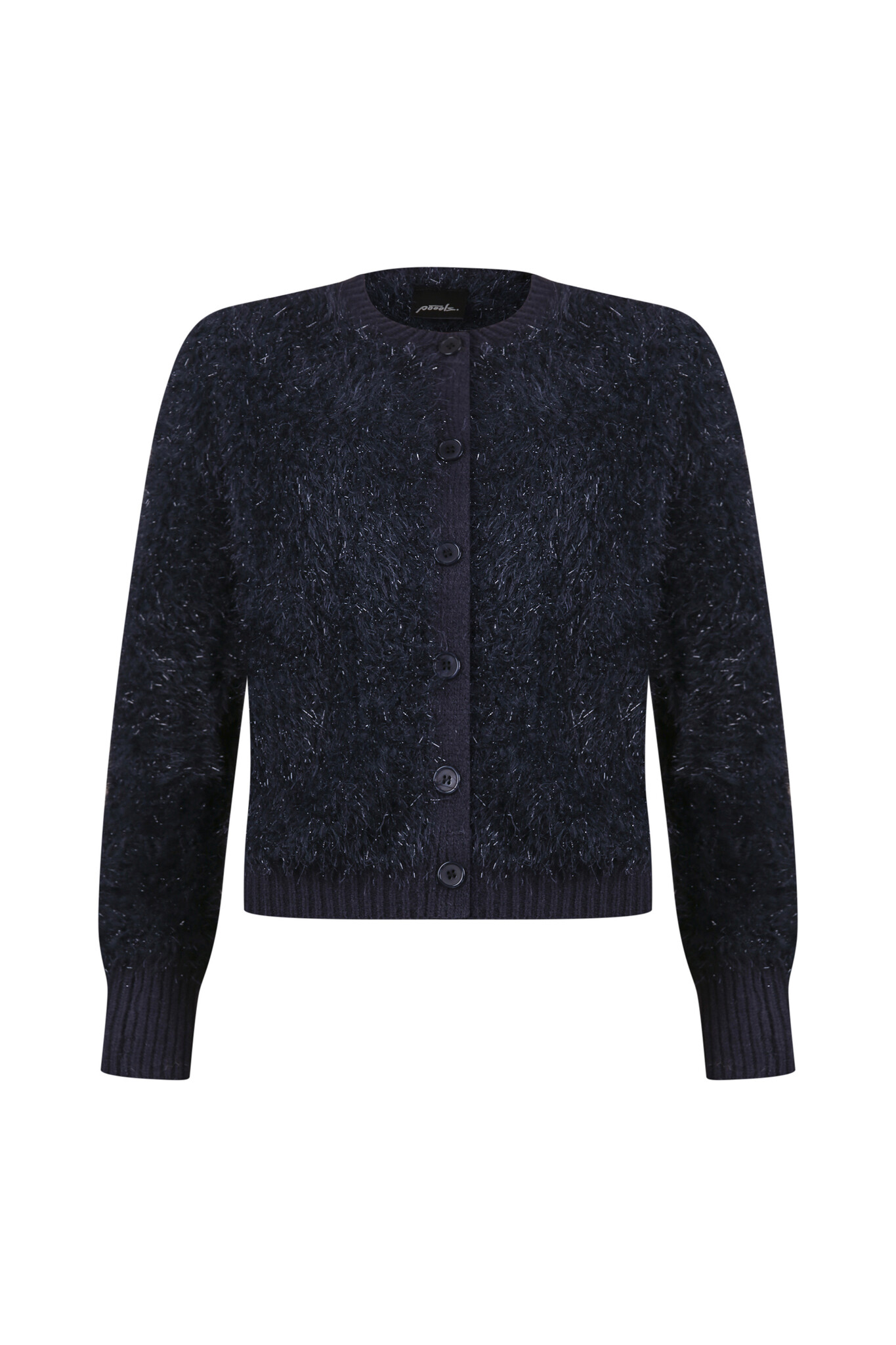 POOOLS FASHION Cardigan sparkling navy