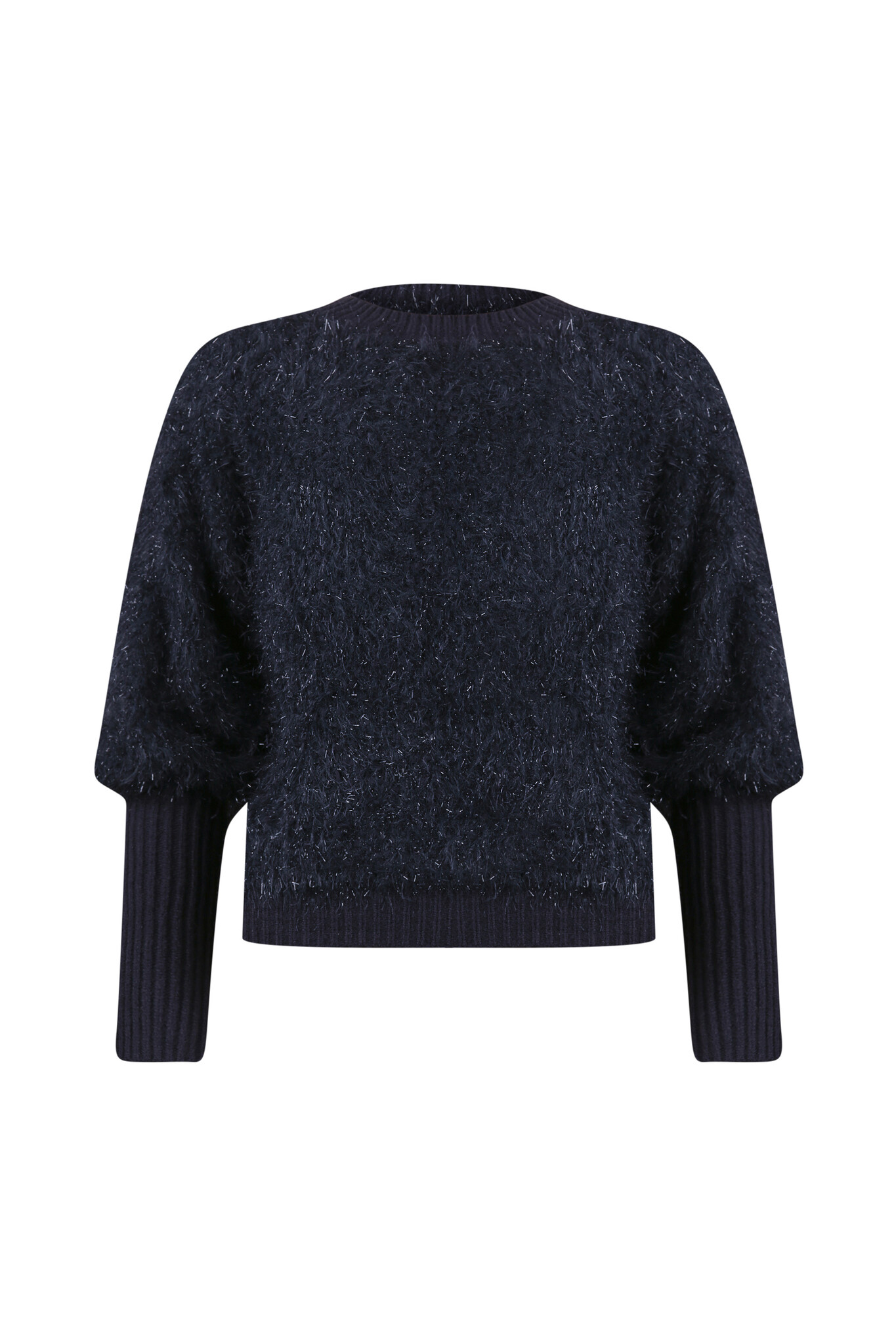 POOOLS FASHION Pullover lurex navy