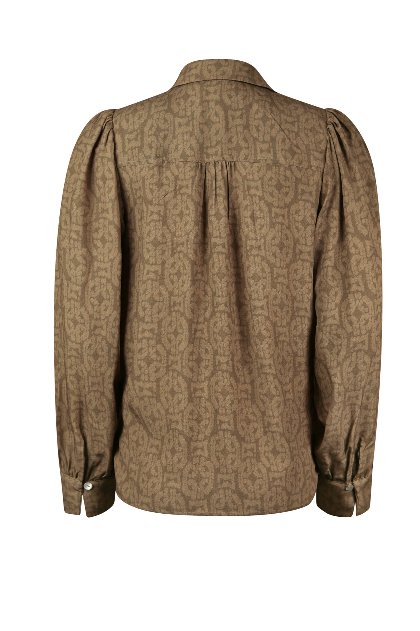 POOOLS FASHION Blouse print khaki/olive