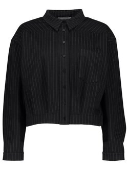 GEISHA Jacket stripes black