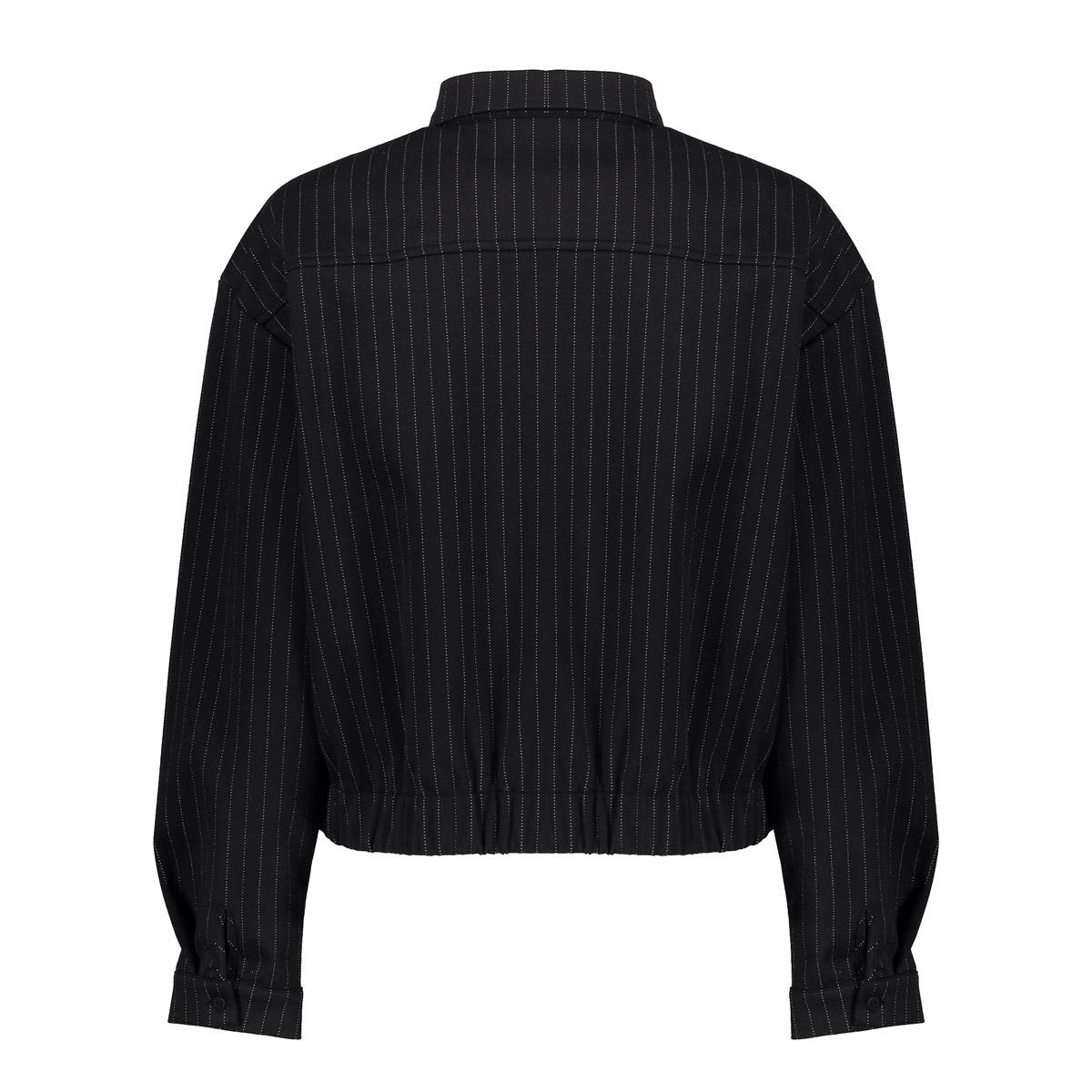 GEISHA Jacket stripes black