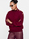 GEISHA  Sweater with buttons at shoulder burgundy