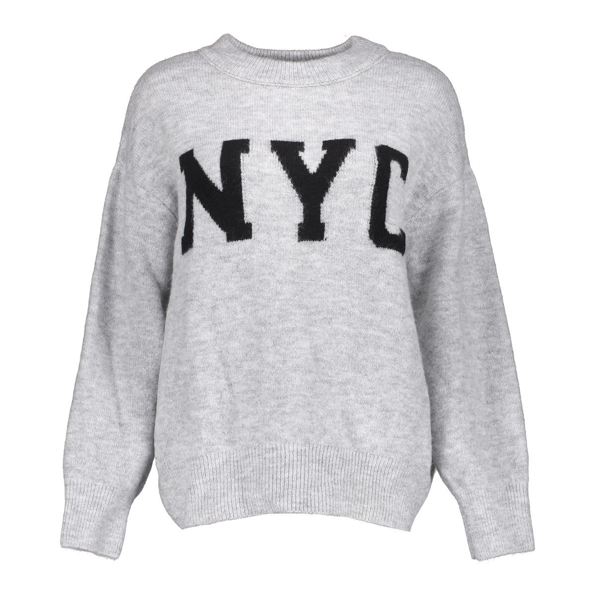 GEISHA Pullover NYC grey/black