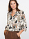 GEISHA Top print beige/black