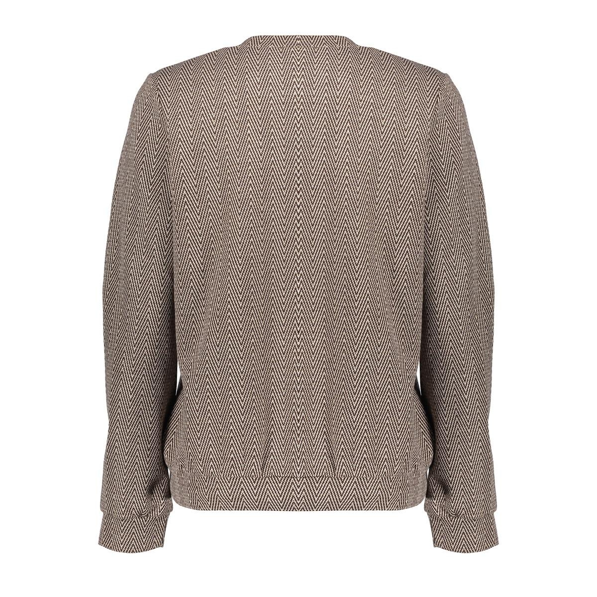 GEISHA Top jacquard brown/gold