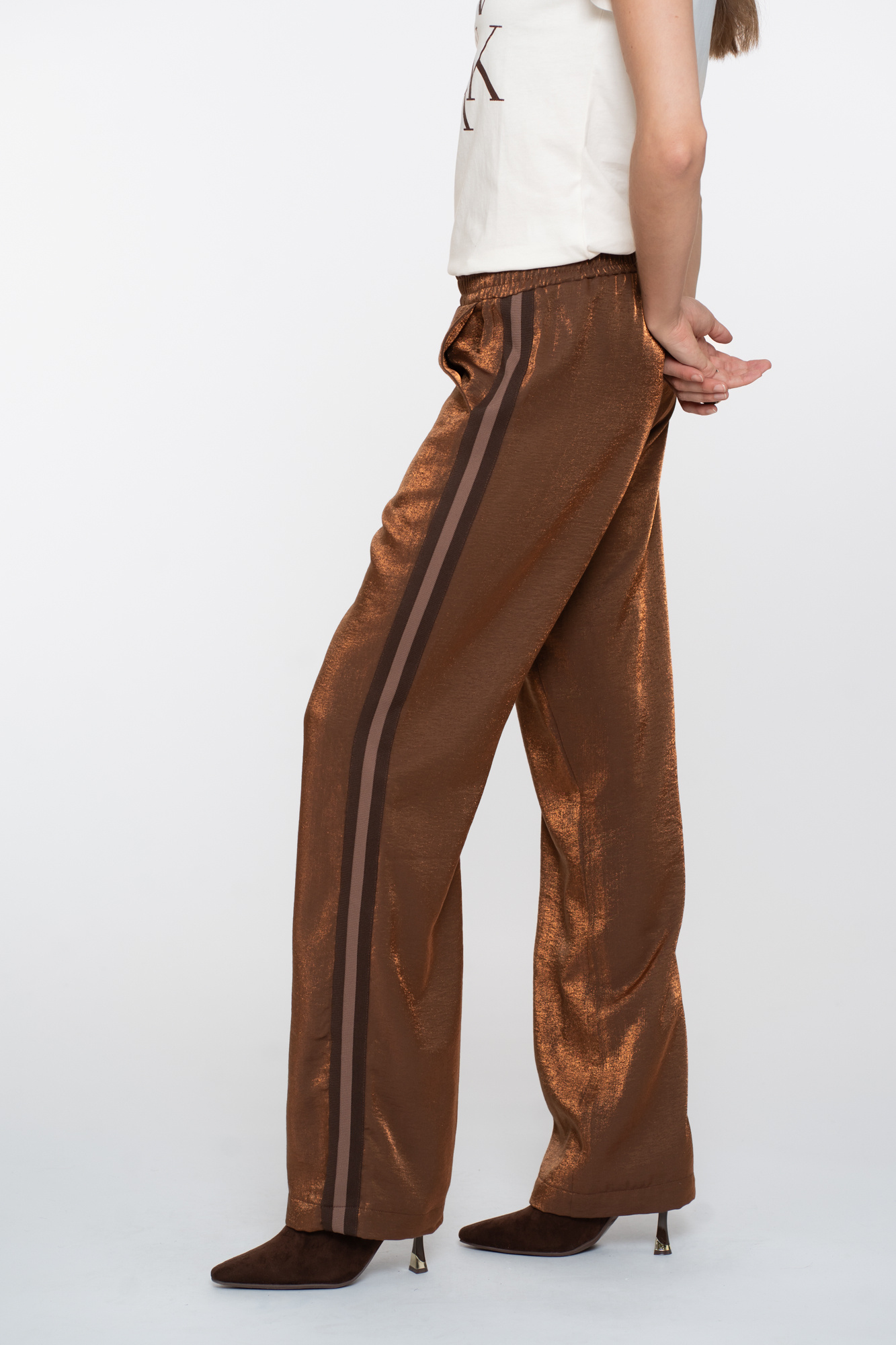 GEISHA  Pants tape bronze