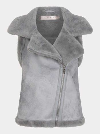 ESQUALO Esqualo Gillet fur grey