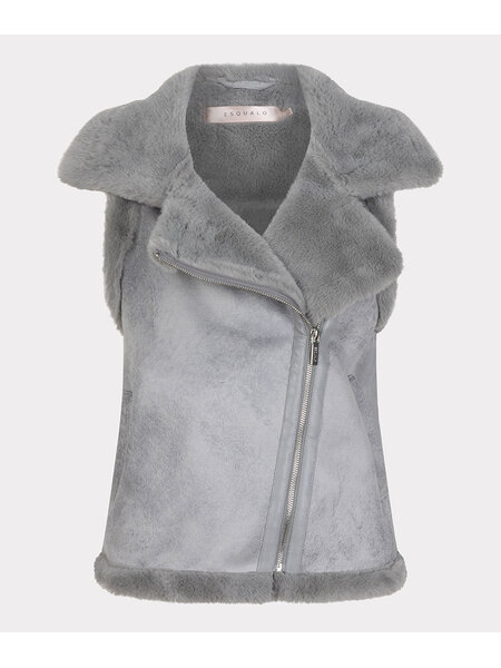 ESQUALO Esqualo Gillet fur grey