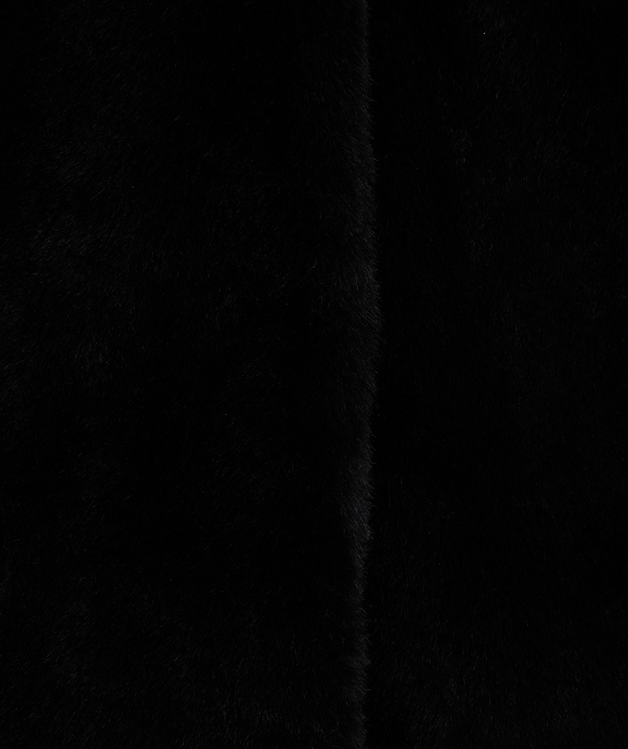 ESQUALO Esqualo Bodywarmer fake fur black