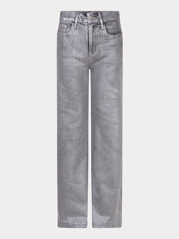 ESQUALO Esqualo Trousers straight metallic grey