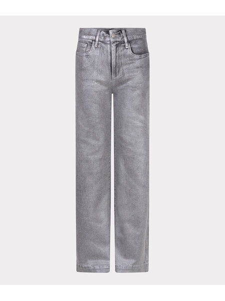 ESQUALO Esqualo Trousers straight metallic grey
