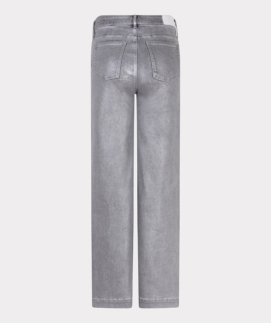 ESQUALO Esqualo Trousers straight metallic grey