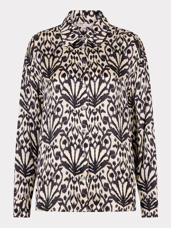 ESQUALO Esqualo Blouse oversized city sign