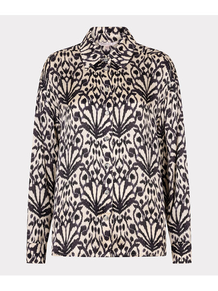 ESQUALO Esqualo Blouse oversized city sign