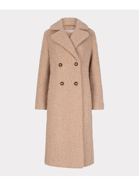 ESQUALO Esqualo Coat boucle sand