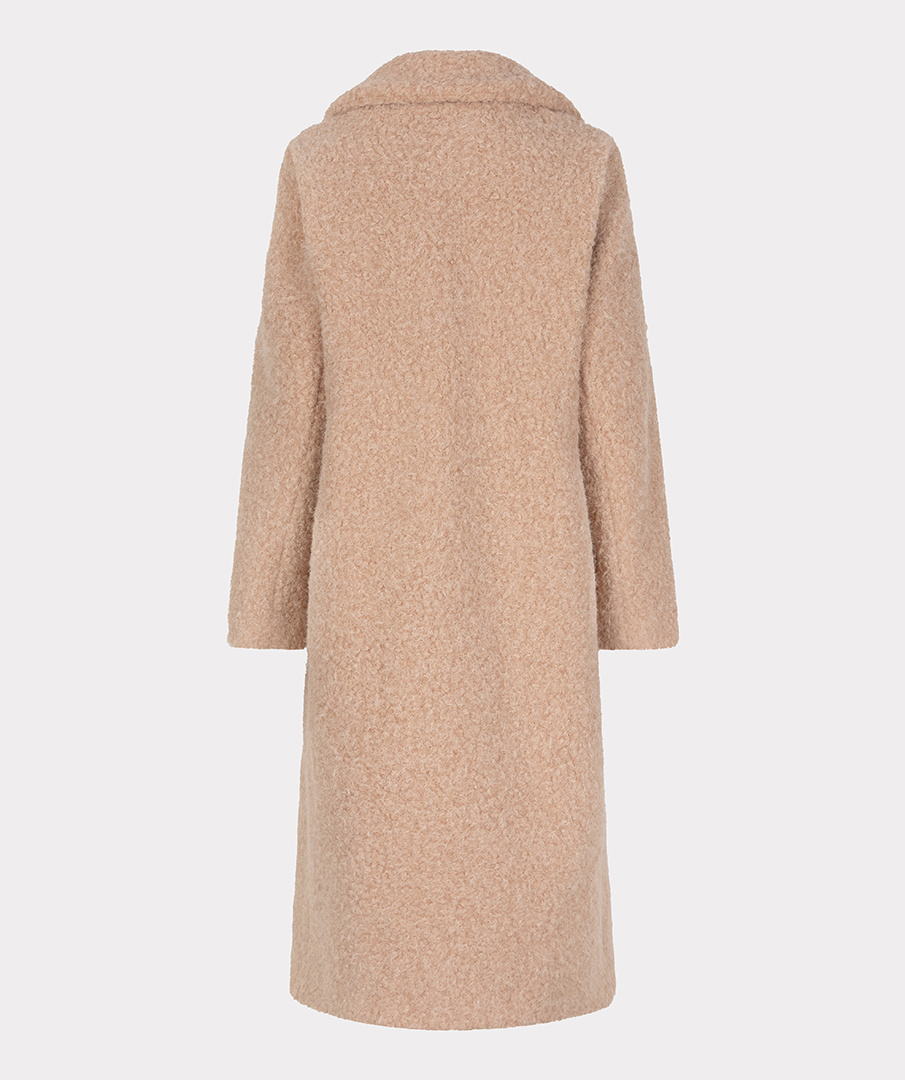 ESQUALO Esqualo Coat boucle sand