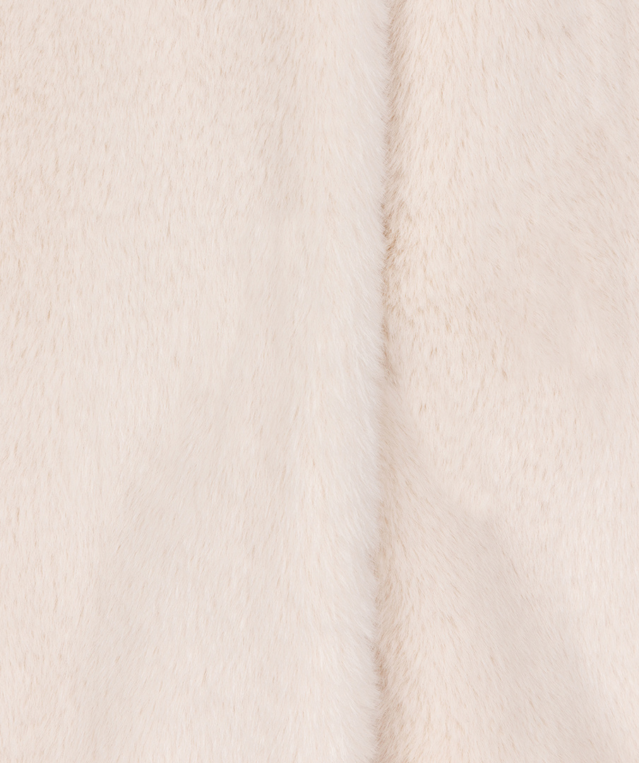 ESQUALO Esqualo Bodywarmer fake fur natural