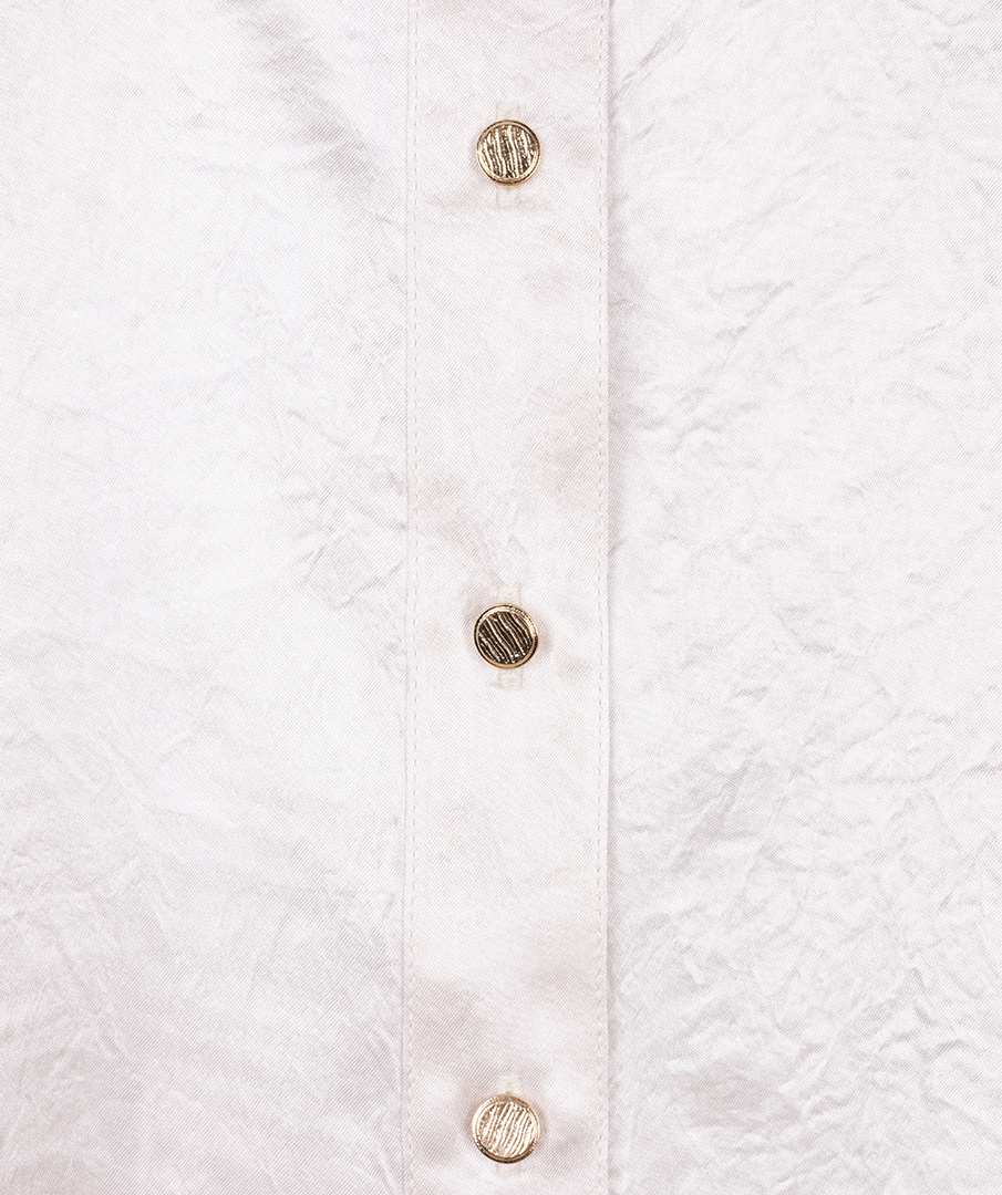 ESQUALO Esqualo Blouse oversized acetate pearl