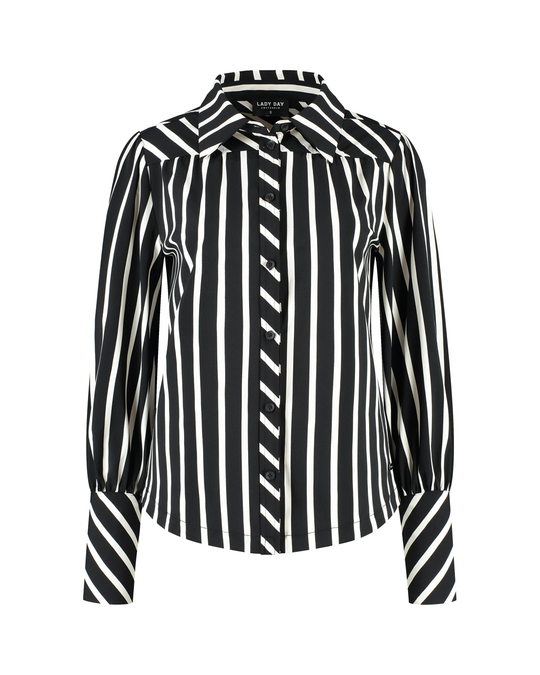 LADY DAY  Bente Black White stripe