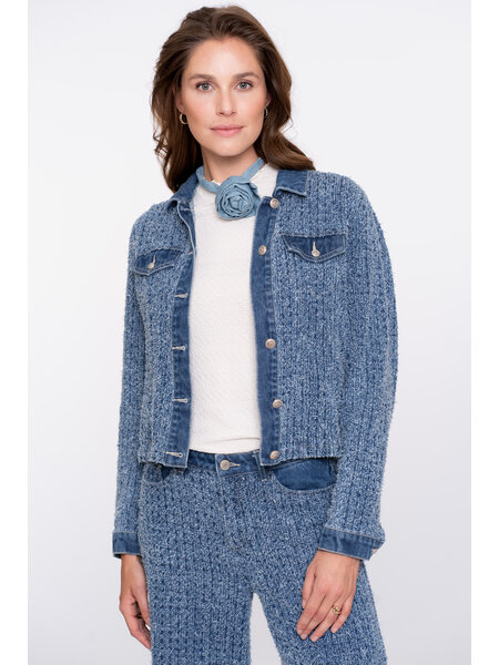 GEISHA Jeansjacket stonewash denim