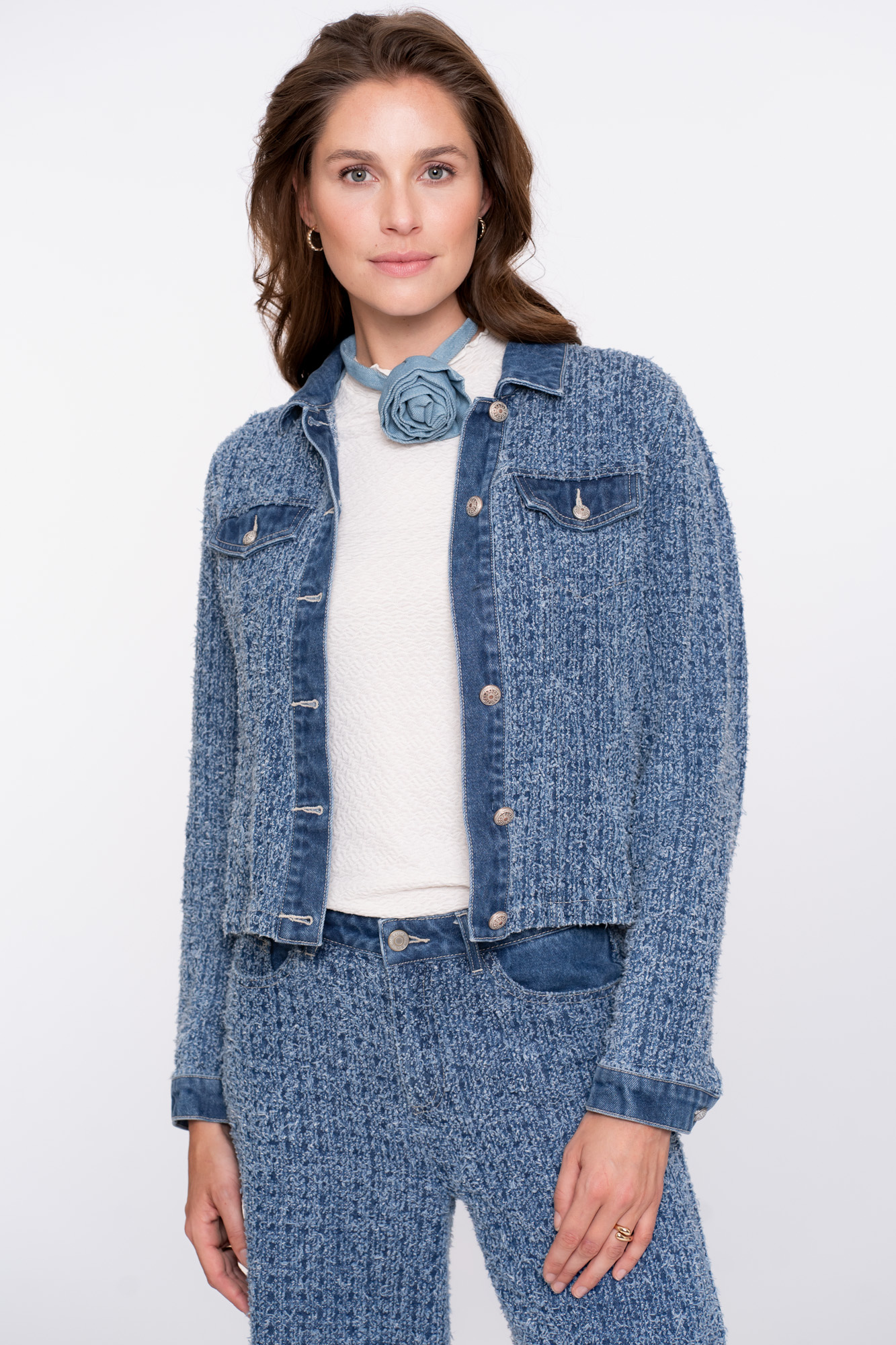 GEISHA  Jeansjacket stonewash denim