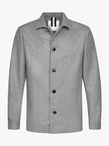 PROFUOMO Overshirt lichtgrijs