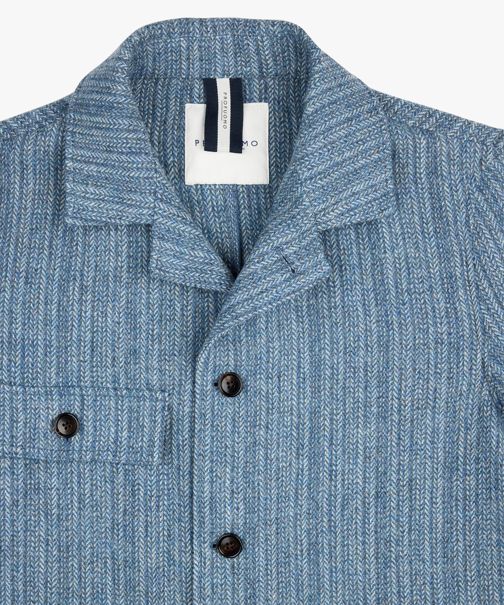 PROFUOMO Overshirt Blue