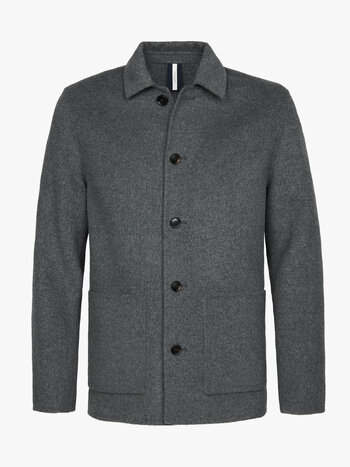 PROFUOMO Overshirt grijs