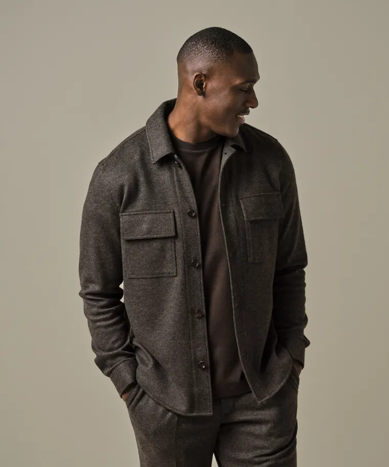 PROFUOMO  Overshirt Brown
