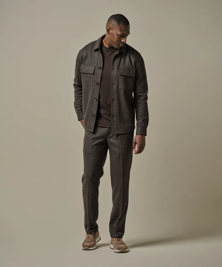 PROFUOMO  Overshirt Brown