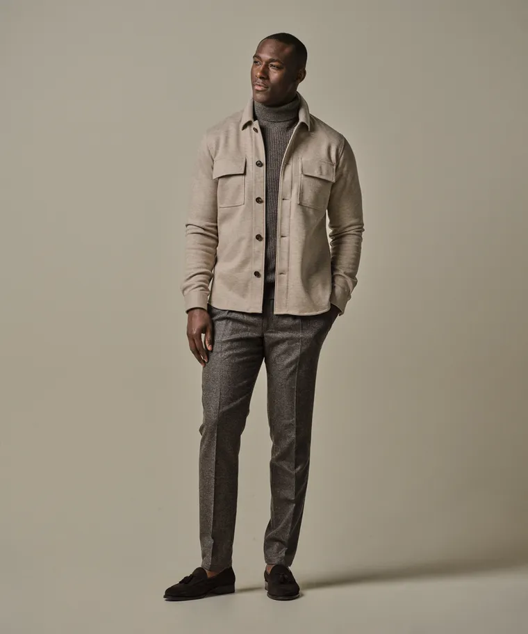 PROFUOMO Overshirt Beige