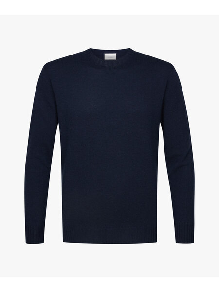 PROFUOMO Round Neck Cashmere Navy