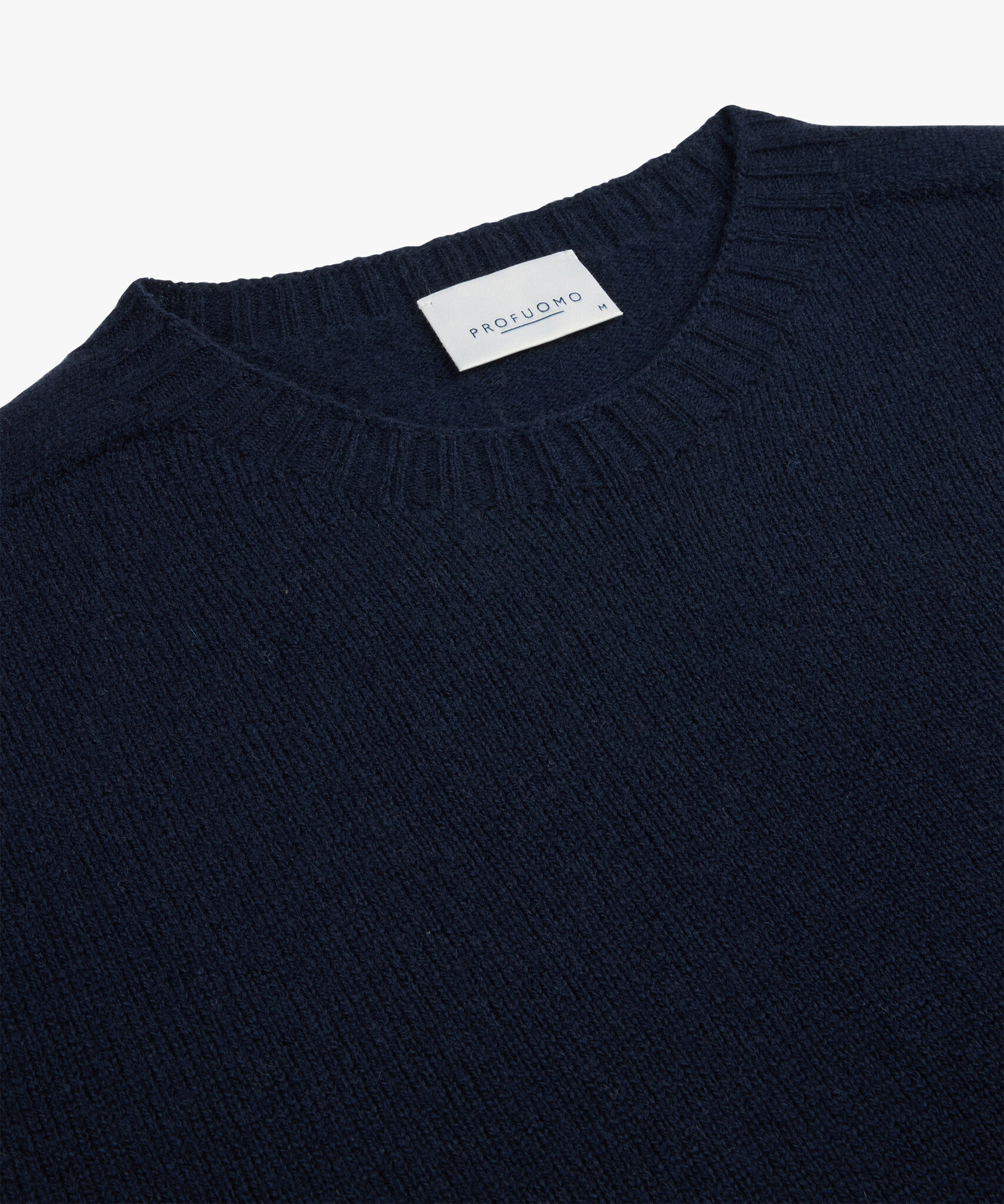 PROFUOMO Rond Neck Cashmere Navy