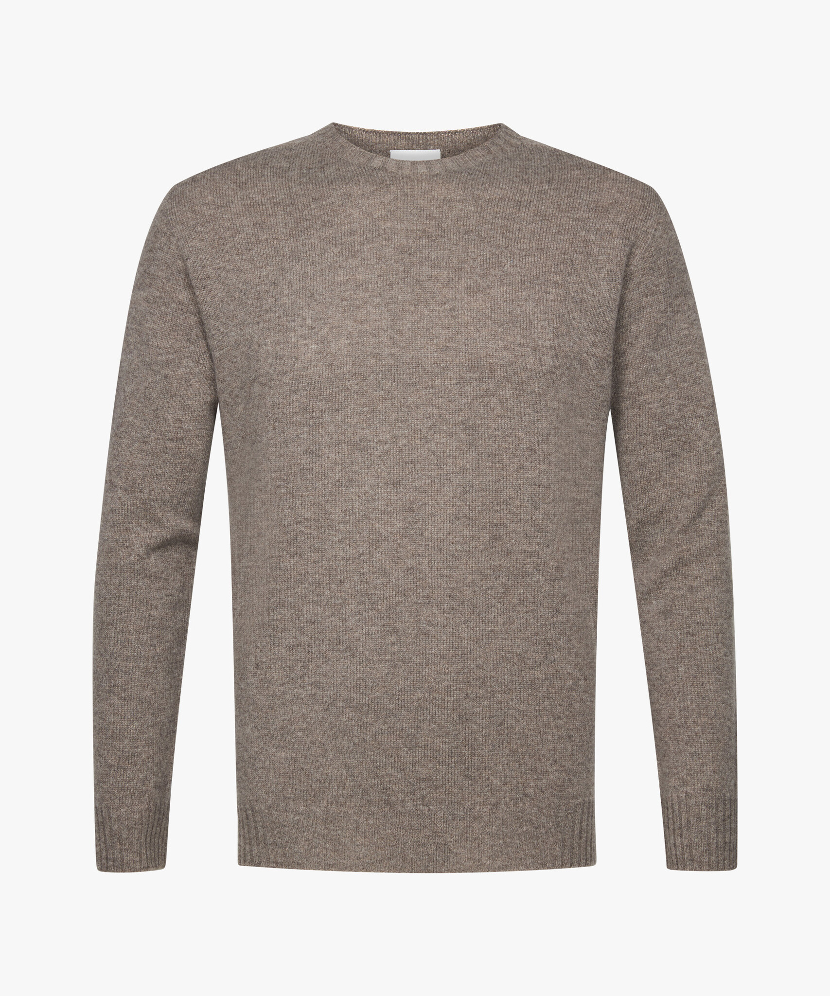 PROFUOMO Round Neck Cashmere Light brown