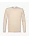 PROFUOMO Round Neck Cashmere Licht zand