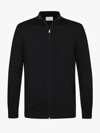 PROFUOMO Vest met rits navy
