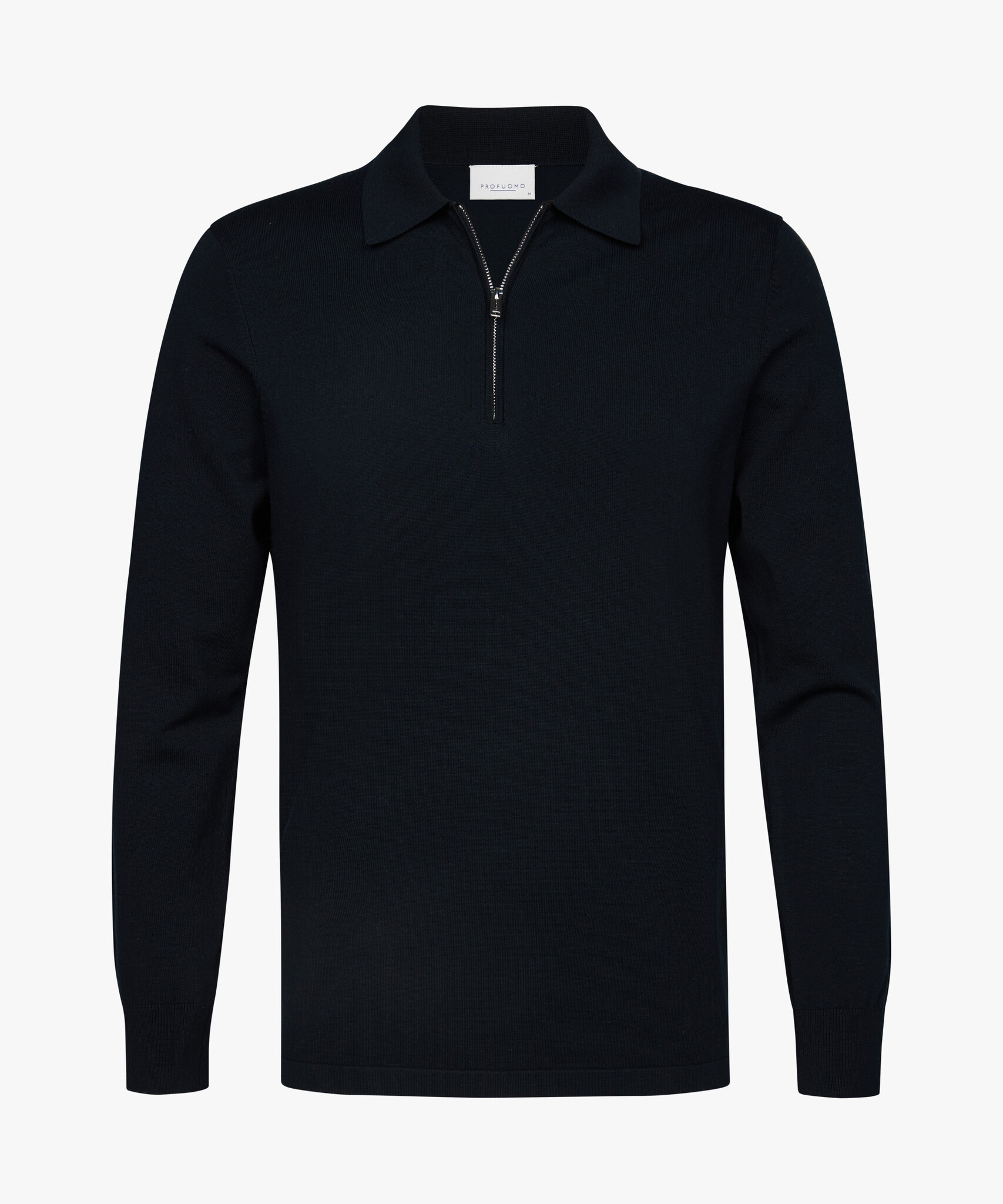 PROFUOMO Polo Zip Navy