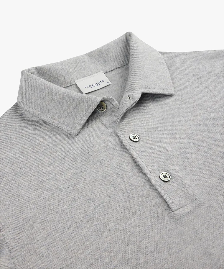 PROFUOMO Polo Light grey