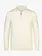 PROFUOMO Luxury Basic half zip off-white